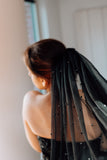 Black Pearl Wedding Veil